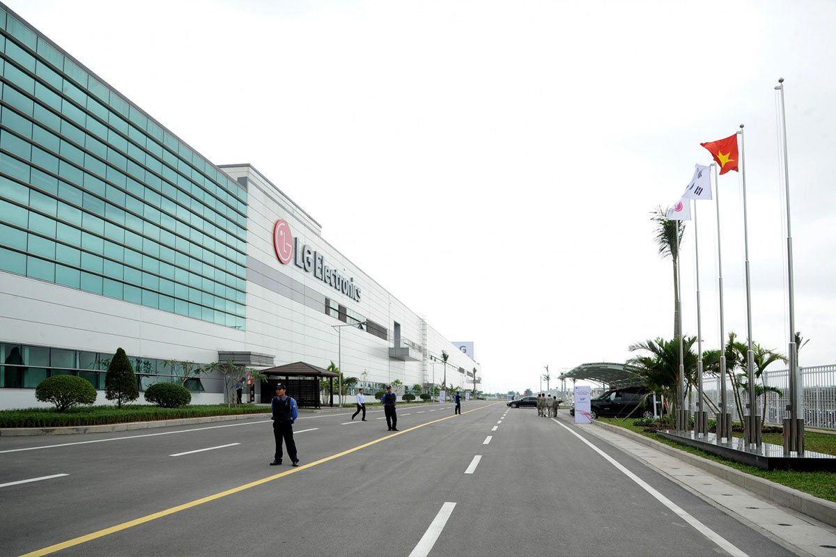 Nhà máy sản xuất LG Electronics Việt Nam- Hải Phòng (CN2, Lê Lợi, An Dương, Hải Phòng)
