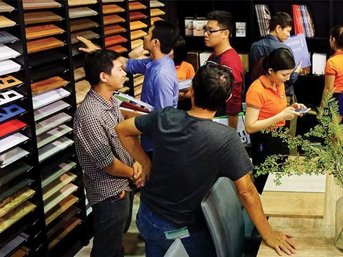 Vật liệu nội thất phát triển sang các thị trường các tỉnh